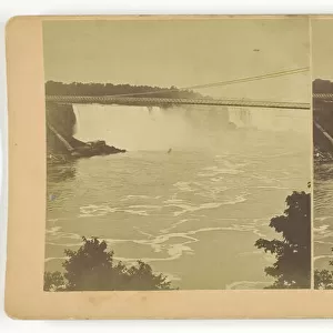 The Glory of Niagara Falls, U. S. A. 1886. Creator: BW Kilburn