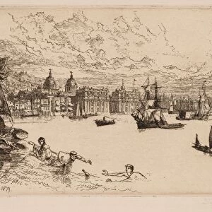 Greenwich, 1879. Creator: Francis Seymour Haden (British, 1818-1910)