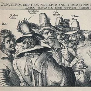 The Gunpowder Plot Conspirators, 1605, (1904). Artist: Crispijn de Passe I