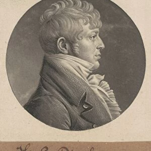 H. C. Dwerhagen, 1804. Creator: Charles Balthazar Julien Fevret de Saint-Memin