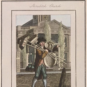 Hair Brooms, Cries of London, 1804