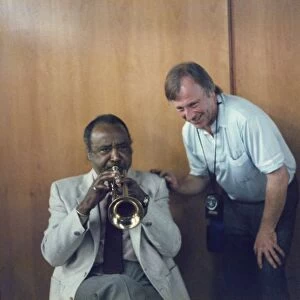 Harry Sweets Eddison and Brian Foskett, Edinburgh Jazz Festival, Scotland, 1987
