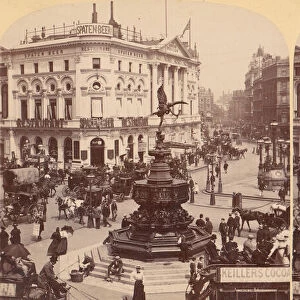 In the Heart of Modern Babylon, Piccadilly Circus, London, England, 1850s-1910s