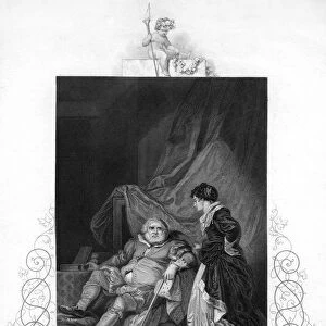 Henry VIII and Catherine Parr, (19th century). Artist: J Rogers
