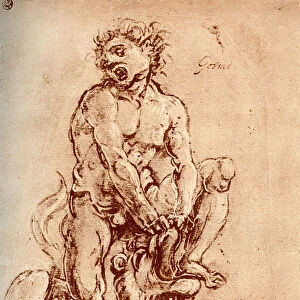 Hercules Killing the Lion, 1913. Artist: Cosimo Tura