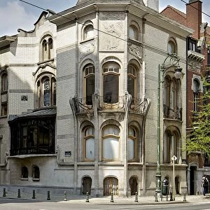 Hotel Hannon, 1 Avenue de la Jonction, Brussels, Belgium, (1902), c2014-c2017. Artist