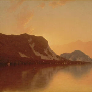 Isola Bella in Lago Maggiore, 1871. Creator: Sanford Robinson Gifford