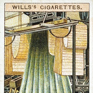 Jacquard power loom, 1915