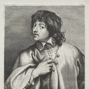 Jan Lievens, 1636-1641. Creator: Lucas Emil Vorsterman (Flemish, 1595-1675)