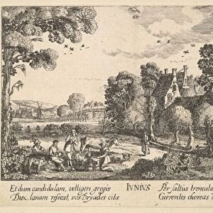 June, 1628-29. Creator: Wenceslaus Hollar