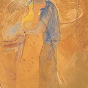 The Kiss, 1906-1907. Creator: Munch, Edvard (1863-1944)