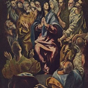 La Venida Del Espiritu Santo, (The coming of the Holy Spirit), 1514-1519, (c1934). Artist: El Greco