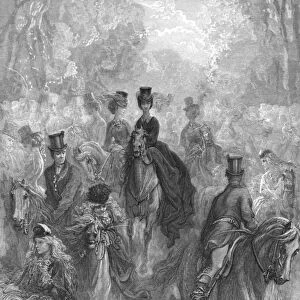 The Ladies Mile, 1872. Creator: Gustave Doré