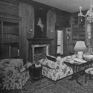 The library - house of Carll Tucker, Mount Kisco, New York, 1925