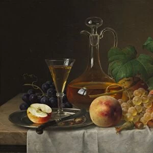 Still Life with Fruit, 1873. Creator: Emilie Preyer (German, 1849-1930)