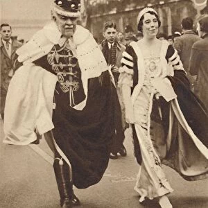 Lord and Lady Armstrong, May 12 1937