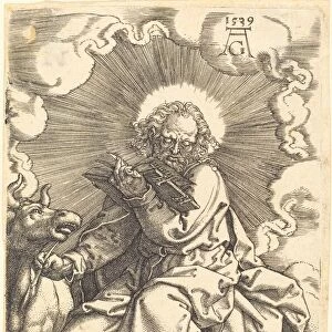 Luke, 1539. Creator: Heinrich Aldegrever