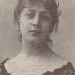 Lulu Berger, from the Actresses series (N67) promoting Dixie Cigarettes for Allen &
