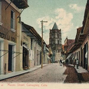Maceo Street, Camaguey, Cuba, 1944