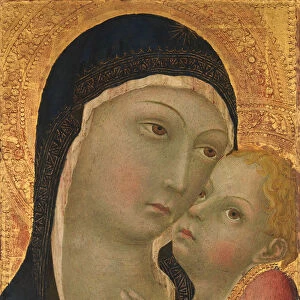 Madonna and Child, about 1450. Creator: Sano di Pietro