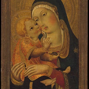 Madonna and Child, ca. 1448-60. Creator: Workshop of Sano di Pietro (Ansano di Pietro di Mencio)