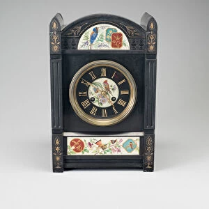 Mantel Clock, England, 1875 / 80. Creator: Unknown