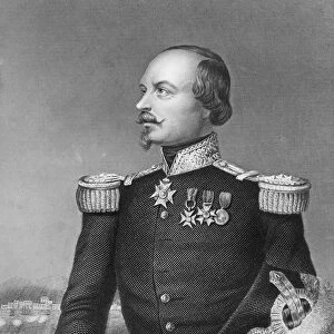 Marshal Canrobert, French soldier, 1857. Artist: DJ Pound