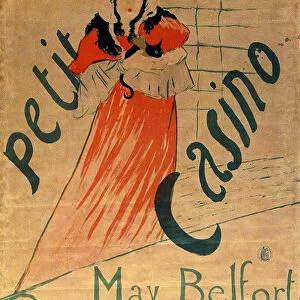 May Belfort, Petit Casino, 1895. Artist: Henri de Toulouse-Lautrec