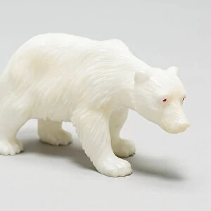 Miniature Polar Bear, Saint Petersburg, c. 1890 / 00. Creator: FabergeWorkshop