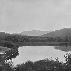 Mirror Lake, Adirondacks, New York, c1897. Creator: Unknown