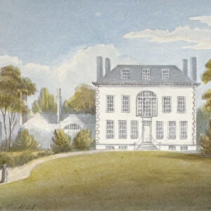 Mitcham Hall, Mitcham, Surrey, 1825. Artist: G Yates