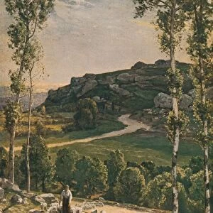 A Mountain Road in Provence, 1904, (c1930). Creator: Herbert Edwin Pelham Hughes-Stanton