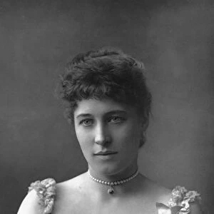 Mrs Lillie Langtry, British actress, 1890. Artist: W&D Downey