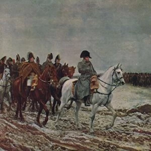 Napoleon during French Campaign of 1814, 1864, (c1915). Artist: Jean Louis Ernest Meissonier