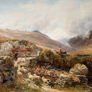 Near Llanbedr, Barmouth, 1872. Creator: Charles Thomas Burt