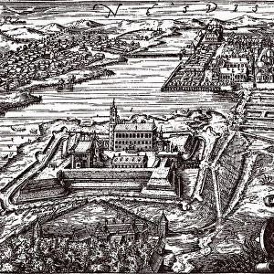 Nesvizh, 1604. Artist: Makowski, Tomasz (c. 1575-c. 1630)