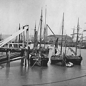 Newhaven - In the Harbour, 1895