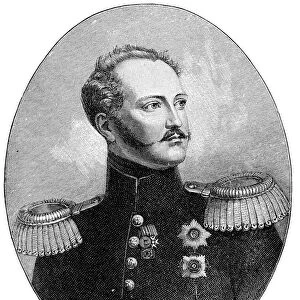 Nicholas I (1796-1855), Tsar of Russia in military uniform