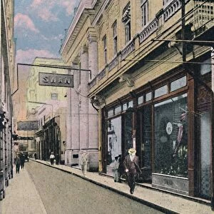 Obispo Street, Havana, Cuba, c1910. Creator: Unknown