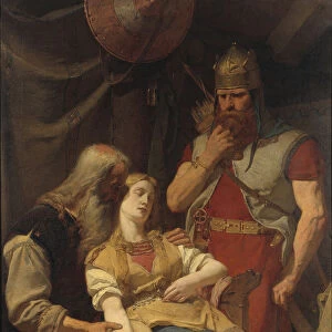 Orvar-Oddr informs Ingeborg about Hjalmars death, 1859