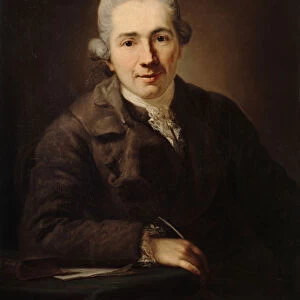 The philosopher and writer Johann Jakob Engel (1741-1802), 1773. Creator: Graff, Anton (1736-1813)