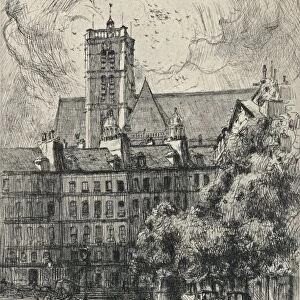 Place Baudoyer, 1915. Artist: Frank Milton Armington