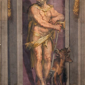 Pluto, 1556-1557. Artist: Gherardi, Cristofano (1508-1556)