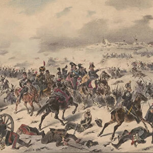 The Polish army at the Battle of Olszynka Grochowska, 1835