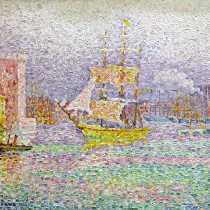 Port of Marseilles, 1906-1907. Artist: Paul Signac