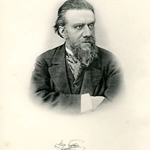Portrait of astronomer Hugo Gylden (1841-1896), 1903