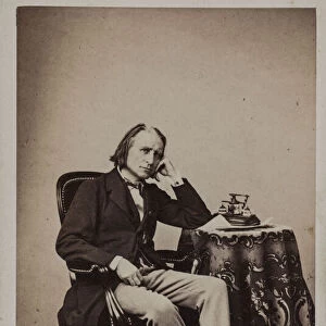 Portrait of the Composer Franz Liszt (1811-1886). Creator: Desmaisons