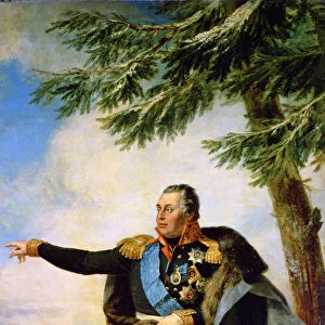 Portrait of Field Marshal Prince Mikhail Kutuzov, 1829. Artist: George Dawe