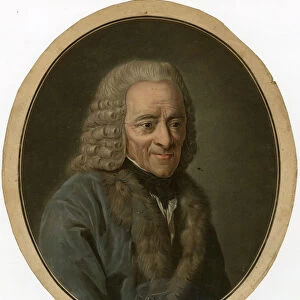 Portrait of Francois Marie Arouet de Voltaire (1694-1778), 1791