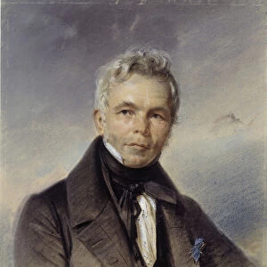Portrait of Karl Friedrich Schinkel, 1836. Artist: Kruger, Franz (1797-1857)